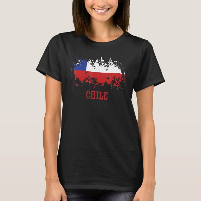 Camiseta Chilean enthusiasts for Chile and Chile (Frente)