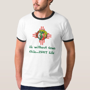 Camiseta ChileMonster.com "vida sem o Chile…" T-shirt