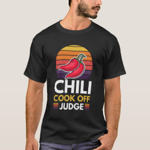 Camiseta Chili Cook Off Juiz Red Chili