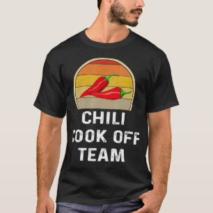 Camiseta Chili Cook Off Team Funny Retro Vintage Cozinhar C