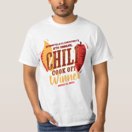 Camiseta Chili Cook Off Winner | Concurso de CHURRASCO