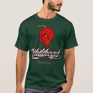 Camiseta Chili Pepper Merch Design Chilihead Grinning Chili