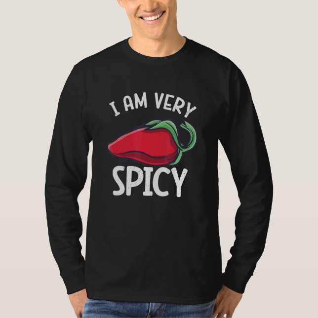 Camiseta Chili Peppers Red Hot Spicy Pepper Eat Mexican Foo (Frente)
