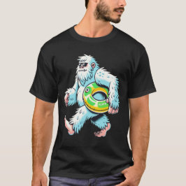 Camiseta Chill Bigfoot: Summer Yeti com Floatie Design