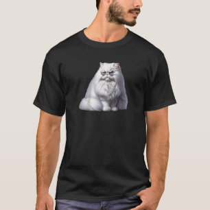 Camiseta Chill Cat Kitten Engraçado Pet Gato Lover Raglan B