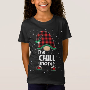 Camiseta Chill Gnomo Buffalo Xadrez Correspondente à Pajam 