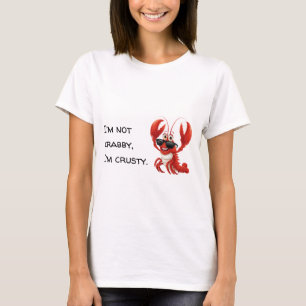 Camiseta Chill Lobster Tee - Cartoon Beach Style Shirt com