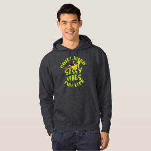Camiseta Chill Mind Sassy Vibes Fun Life
