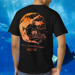 Camiseta Chill Summer Vibes Fire de Salty AF