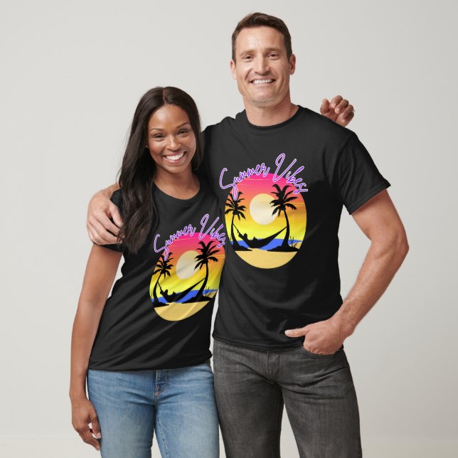 Camiseta Chill Sunset - Summer Vibes Tee (Unissex)
