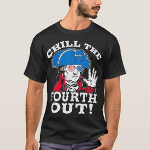 Camiseta Chill The Quarto Out Washington USA US 4 De Julho