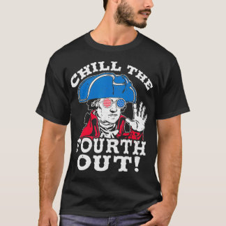 Camiseta Chill The Quarto Out Washington USA US 4 De Julho