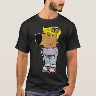 Camiseta Chill Trump Meme Enchimento Engraçado Memória das