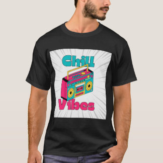Camiseta Chill Vibes Boombox
