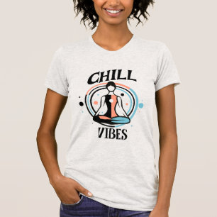 Camiseta Chill Vibes Meditação