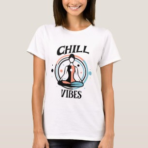 Camiseta Chill Vibes Meditação
