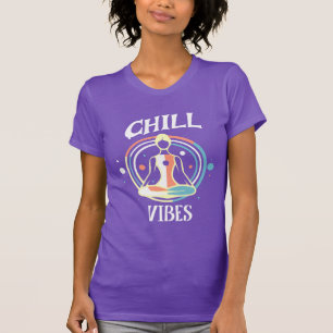 Camiseta Chill Vibes Meditação