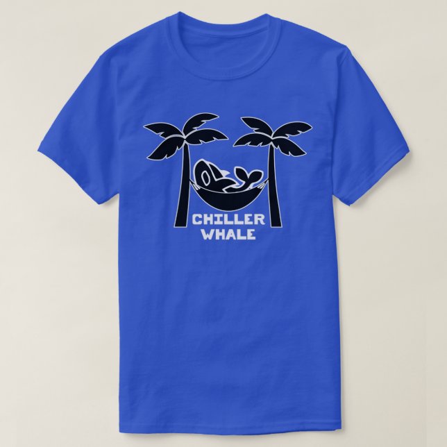 Camiseta chiller whale (Frente do Design)