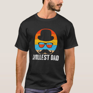 Camiseta Chillest Dad Fathers Day Positive Quotes Parents P