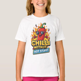 Camiseta “Chilli With It” – Pimenta de Desenho Ani