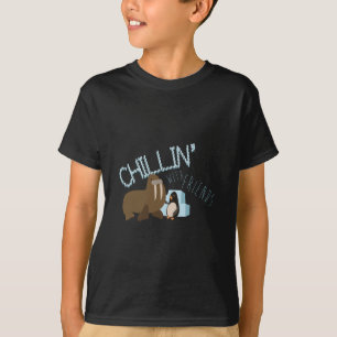 Camiseta Chillin com amigos