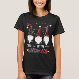 Camiseta Chillin Com Meu Cristo Gnomos Xadrez Buffalo