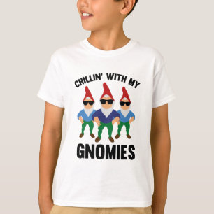 Camiseta Chillin com meu Gnomies