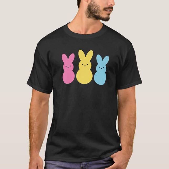 Camiseta Chillin Com Meu Marshmallow Bunny Candy Ea (Frente)