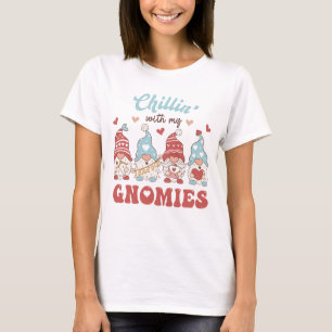 Camiseta Chillin Com Meus Gnomos