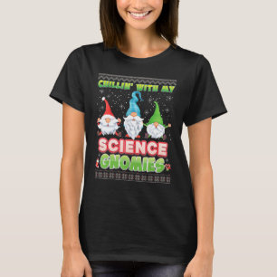 Camiseta Chillin Com Meus Gnomos De Ciência Suave Chris