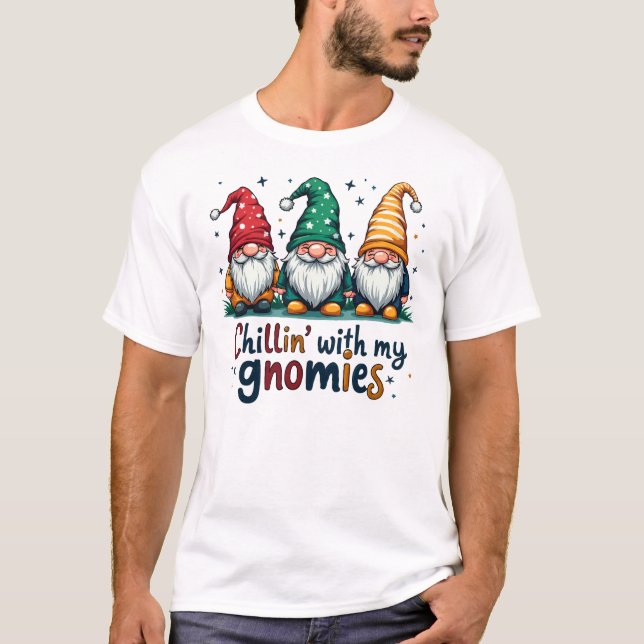 Camiseta Chillin' com meus nomes (Frente)