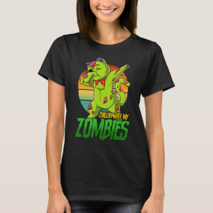 Camiseta Chillin Com Meus Zombies