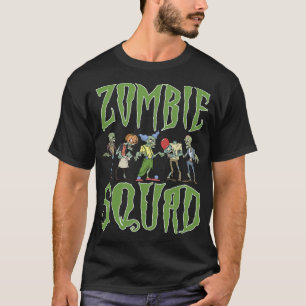 Camiseta Chillin Com Meus Zombies Engraçados Halloween Do E