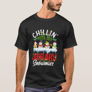 Camiseta Chillin com minha biblioteca Biblioteca de Natal S