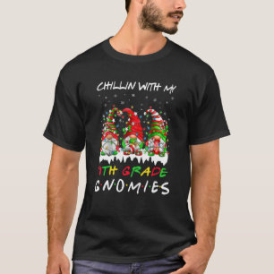Camiseta Chillin Com Minha Professora Christma, Professora