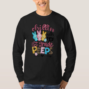 Camiseta Chillin Com Minha Professora De 1rua Da Classe Bun