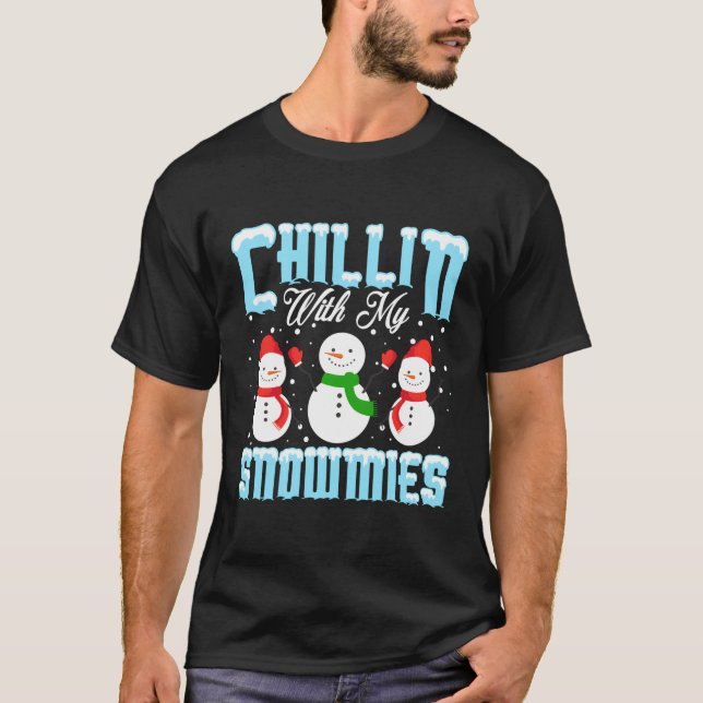 Camiseta Chillin Com Minhas Neves (Frente)