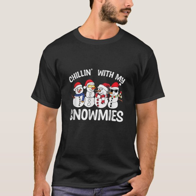 Camiseta Chillin Com O Meu Natal Feio (Frente)