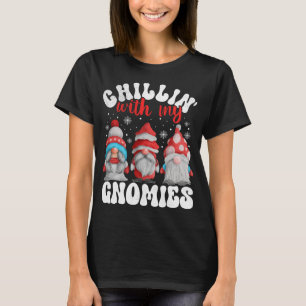 Camiseta Chillin Com Os Meus Gnomos Que Correspondem Ao Nat