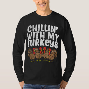 Camiseta Chillin Com Os Meus Perus, Os Rapazes Da Família K