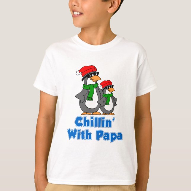 Camiseta Chillin com Papa (Frente)