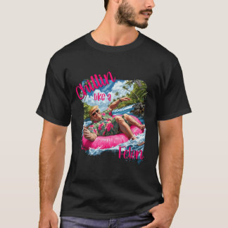 Camiseta Chillin Como Um Felon Engraçado Shirt Summer Trum