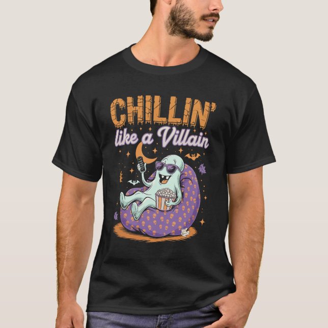 Camiseta Chillin como um Villain (Frente)