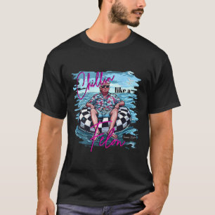 Camiseta Chillin Like A Felon Funny Trump Summer 2024 (em