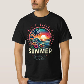 Camiseta Chillin no Paraíso Summer Tropic T-Shirt