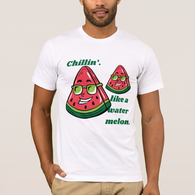 CAMISETA CHILLIN WATERMELON (Frente)