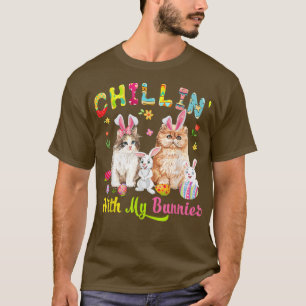 Camiseta Chilling' Com Meus Coelhos Coelhinhos Coelhinhos B