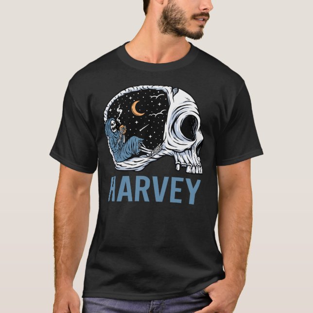 Camiseta Chilling Skeleton Harvey (Frente)