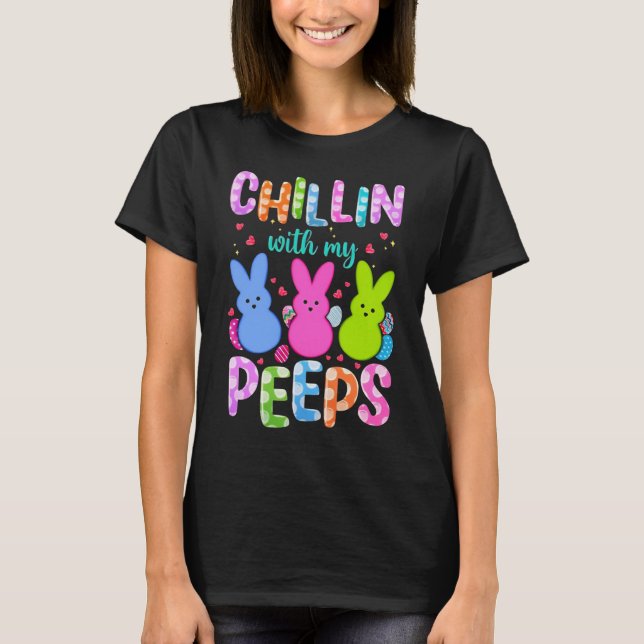 Camiseta Chilling With My Peeps (Frente)