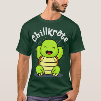 Camiseta Chillkrte lustige Schildkrte Chillen Relaxen